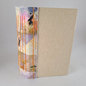 Handbound Sketch Book Journal | Art Journal (Orange theme)