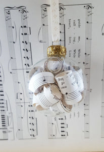 Vintage Music Ornament | Christmas Ornament