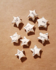 Vintage Book Ornament | Star Ornament