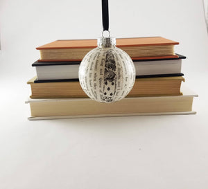 Vintage Book Ornament