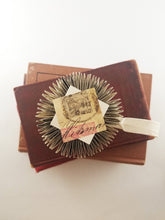 Load image into Gallery viewer, Recycled Book Teacup Shaped Ornament
