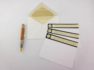 Recycled Book Stationery | Wuthering Heights Stationery